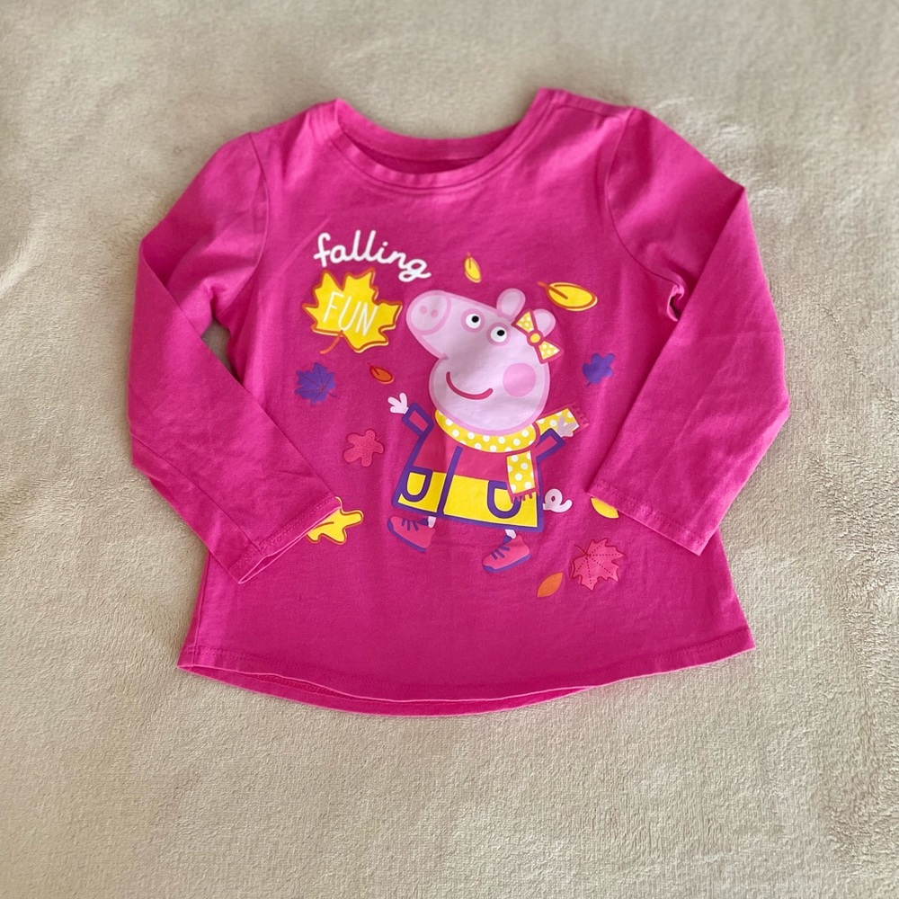 Old Navy Peppa Pig Toddler Top - Size 2T - Picture 6 of 9